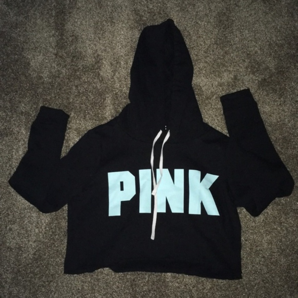 NWT Victoria's Secret cropped hoodie